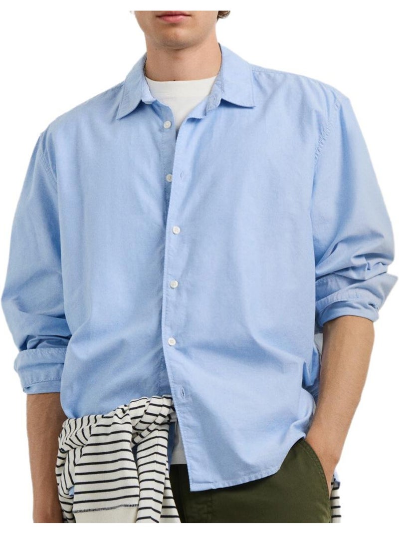 Chemise azul pepe jeans randy para homem Azul - Kiabi