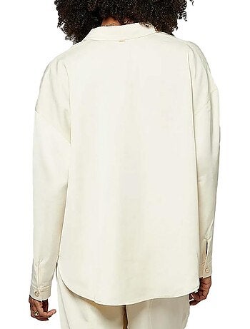 Chemise bege kaporal salem para mulher