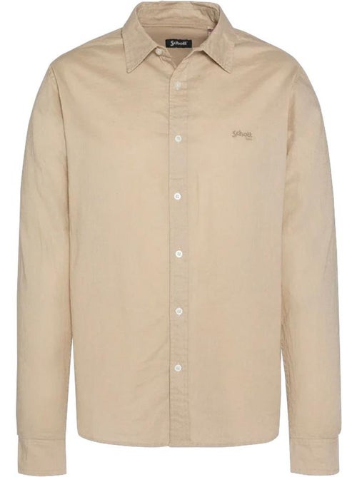 Chemise Bege para Homem Schott SHROML - Kiabi Chemise Bege para Homem Schott SHROML - Kiabi