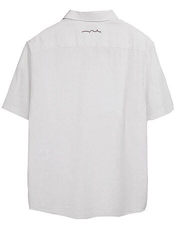 Chemise bege para homem teddy smith pietro