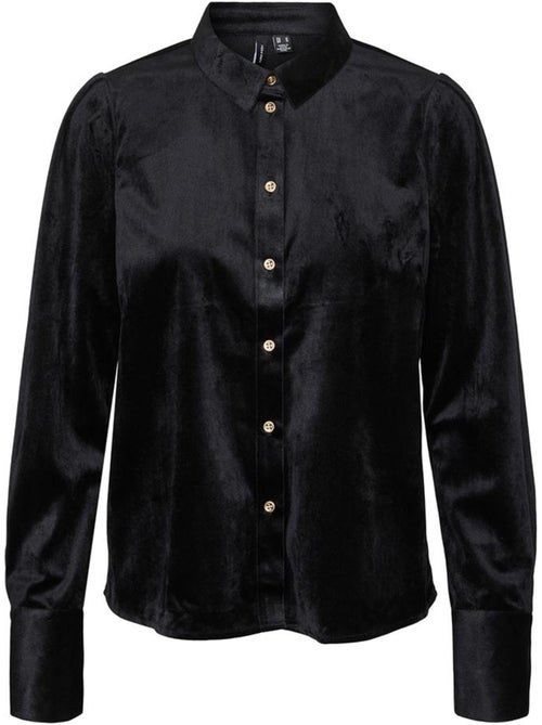 Chemise ciana preta para mulher vero moda - Kiabi Chemise ciana preta para mulher vero moda - Kiabi