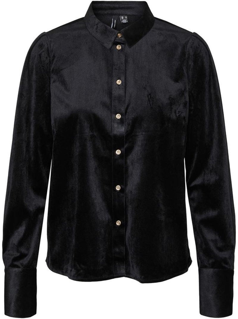 Chemise Ciana Preta para Mulher Vero Moda Preto - Kiabi