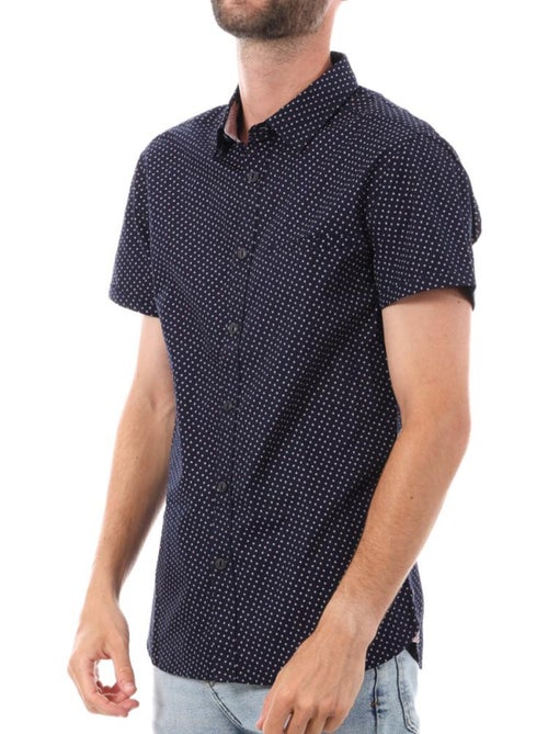 Chemise de Manga Curta Azul-Marinho para Homem Teddy Smith 10711556D - Kiabi