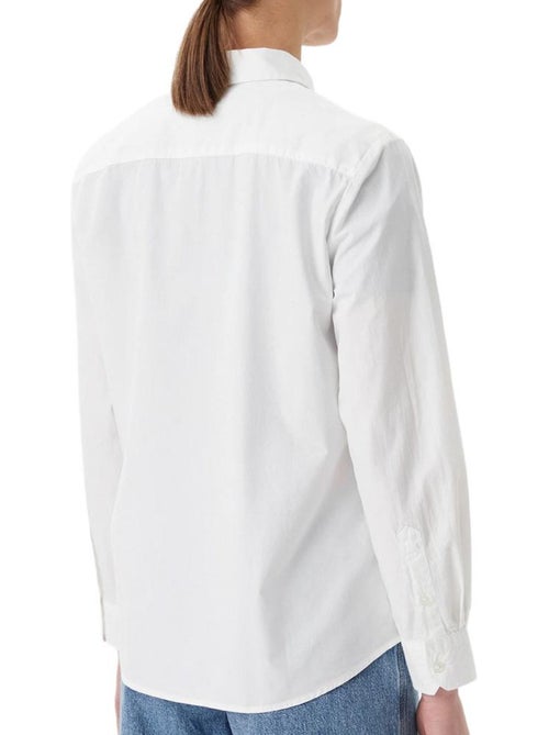 Chemise de Mulher Tommy Hilfiger com Riscas Finas Brancas - Kiabi