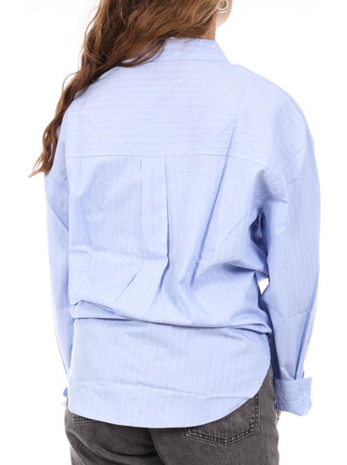 Chemise de mulher vero moda diana azul às riscas - Kiabi Chemise de mulher vero moda diana azul às riscas - Kiabi