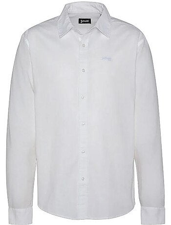 Chemise ecru para homem schott shroml