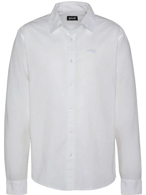 Chemise Ecru para Homem Schott SHROML - Kiabi Chemise Ecru para Homem Schott SHROML - Kiabi