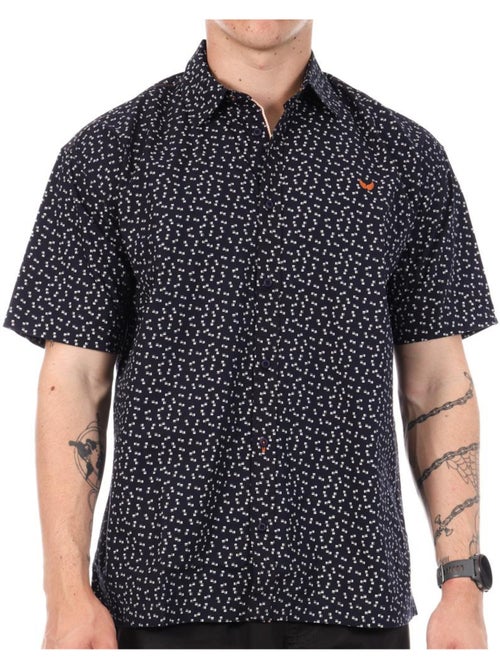 Chemise Kaporal BLOCKE para Homem Azul Marinho - Kiabi Chemise Kaporal BLOCKE para Homem Azul Marinho - Kiabi