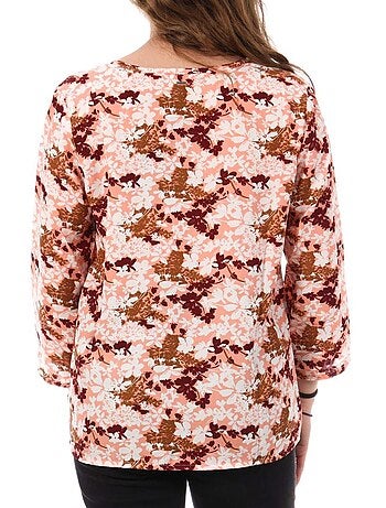 Chemise Kaporal CHARI para Mulher Rosa/Vermelha