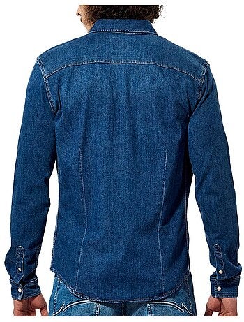 Chemise Kaporal DIEGO Azul Médio para Homem