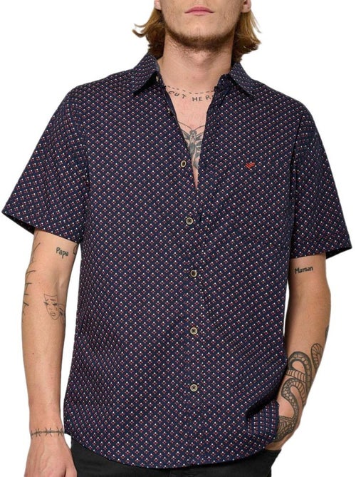 Chemise Kaporal KALON de Homem com Padrões Marinhos - Kiabi