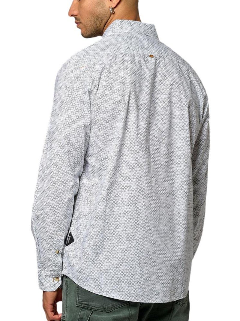 Chemise Kaporal KROF para Homem Branco/Azul-Marinho Branco - Kiabi