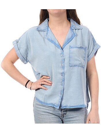 Chemise rosa kaporal miami para mulher