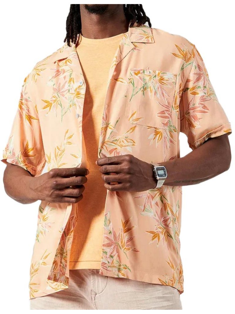 Chemise Laranja de Homem Kaporal ROYALE24 com Padrões Laranja - Kiabi