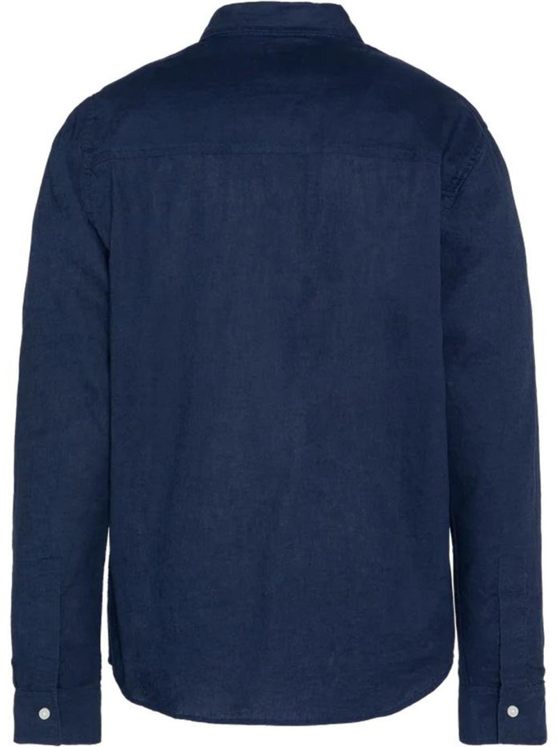 Chemise Marine Schott SHROFML para Homem Azul-marinho - Kiabi