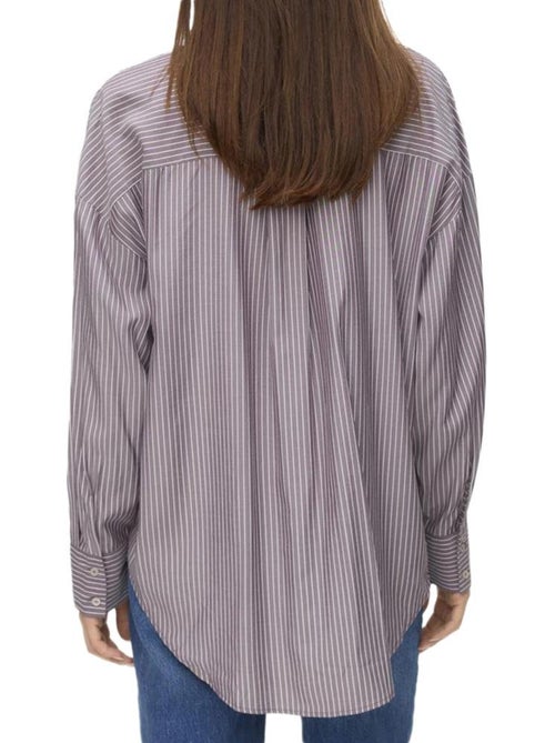 Chemise Mauve Vero Moda Nora para Mulher - Kiabi Chemise Mauve Vero Moda Nora para Mulher - Kiabi