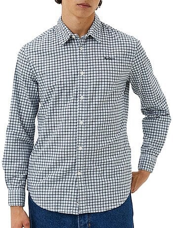 Chemise Pepe Jeans Azul e Branca para Homem PM308208