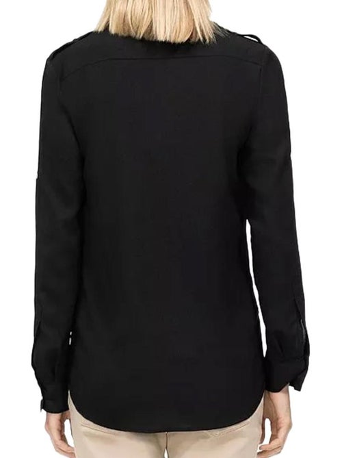 Chemise preta calvin klein jeans para mulher m3va9598 - Kiabi