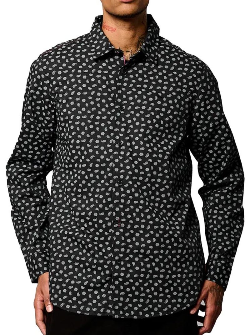 Chemise Preta Kaporal BAYUN para Homem Preto - Kiabi