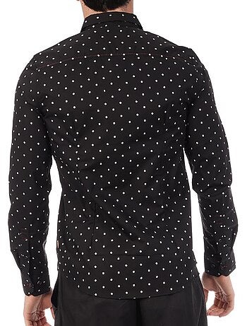 Chemise Preta Masculina Kaporal Beliz