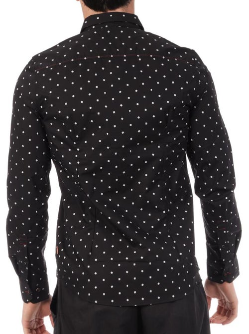 Chemise Preta Masculina Kaporal Beliz - Kiabi Chemise Preta Masculina Kaporal Beliz - Kiabi