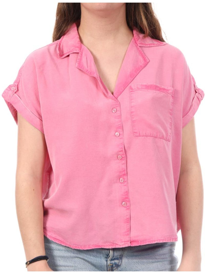 Chemise Rosa Kaporal Miami para Mulher Rosa - Kiabi