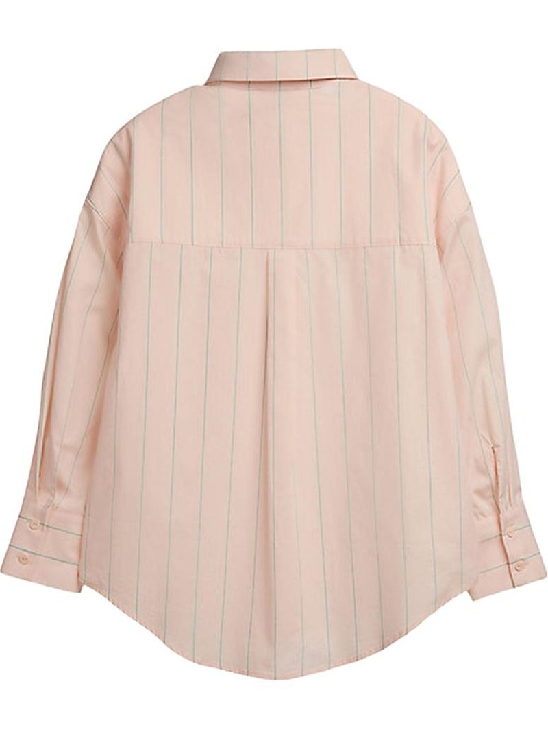 Chemise Rosa Teddy Smith Charlina para Mulher Rosa - Kiabi