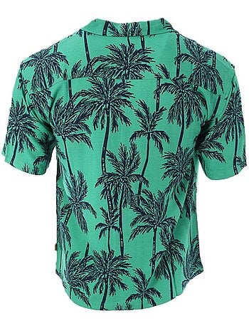 Chemise verde kaporal tosca para homem