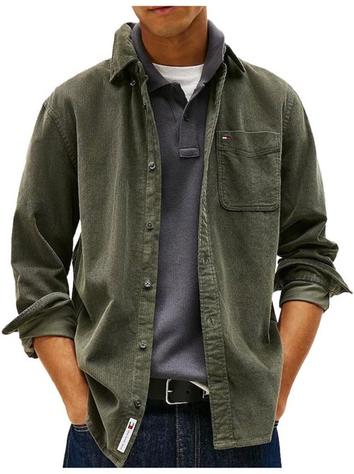 Chemise Verde Tommy Hilfiger para Homem - Kiabi Chemise Verde Tommy Hilfiger para Homem - Kiabi