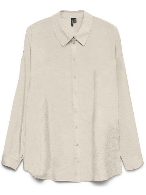Chemise Vero Moda Mira Bege para Mulher - Kiabi Chemise Vero Moda Mira Bege para Mulher - Kiabi