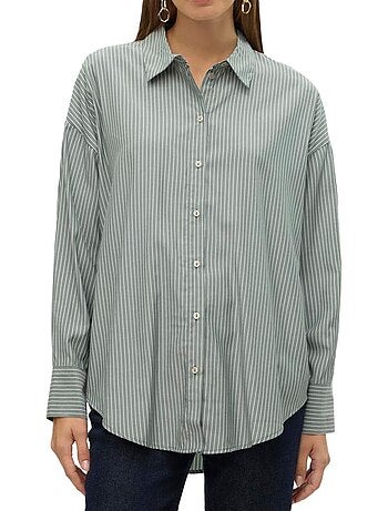 Chemise Mauve Vero Moda Nora para Mulher
