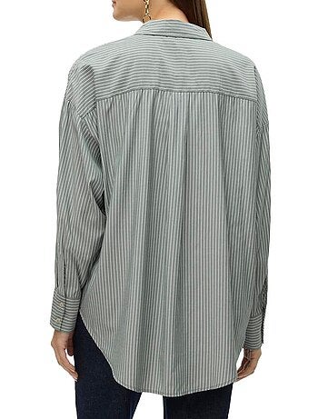 Chemise Mauve Vero Moda Nora para Mulher