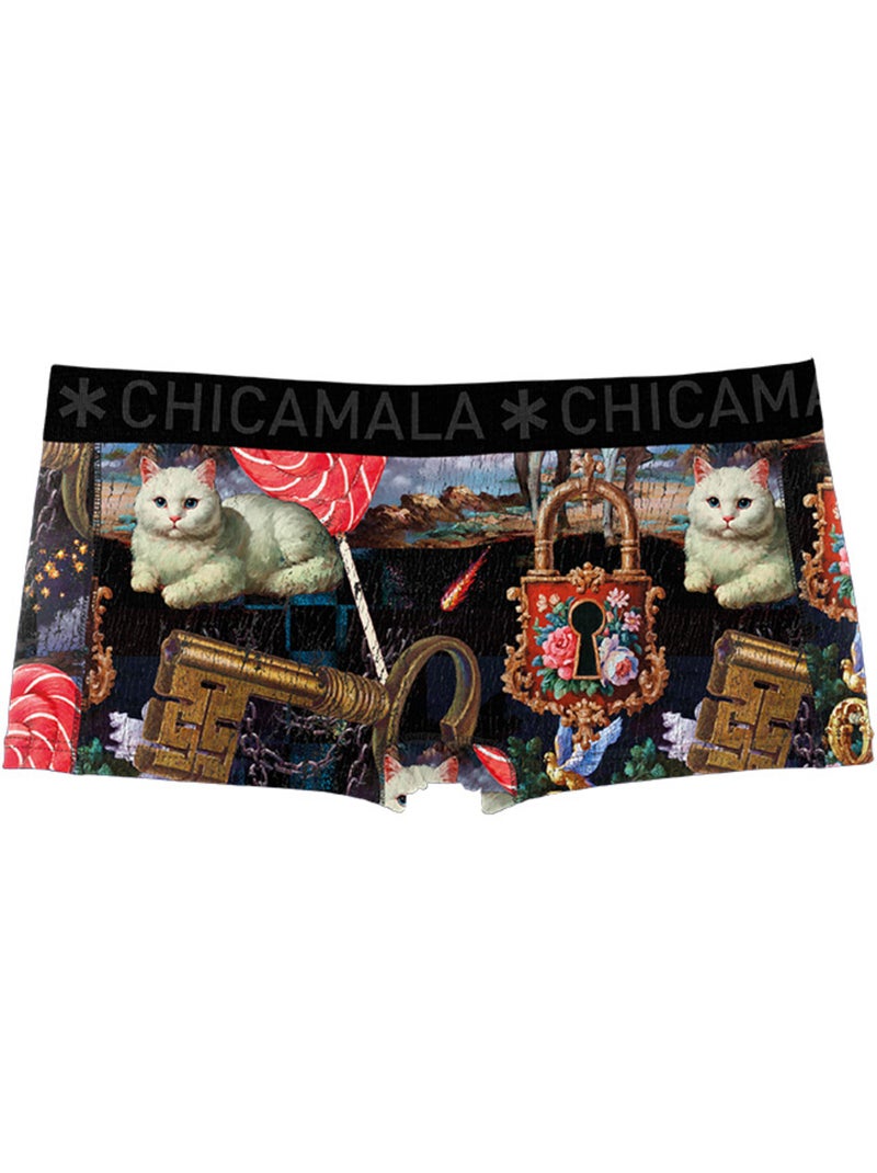 Chicamala Pack de 3 boxers Preto Preto - Kiabi