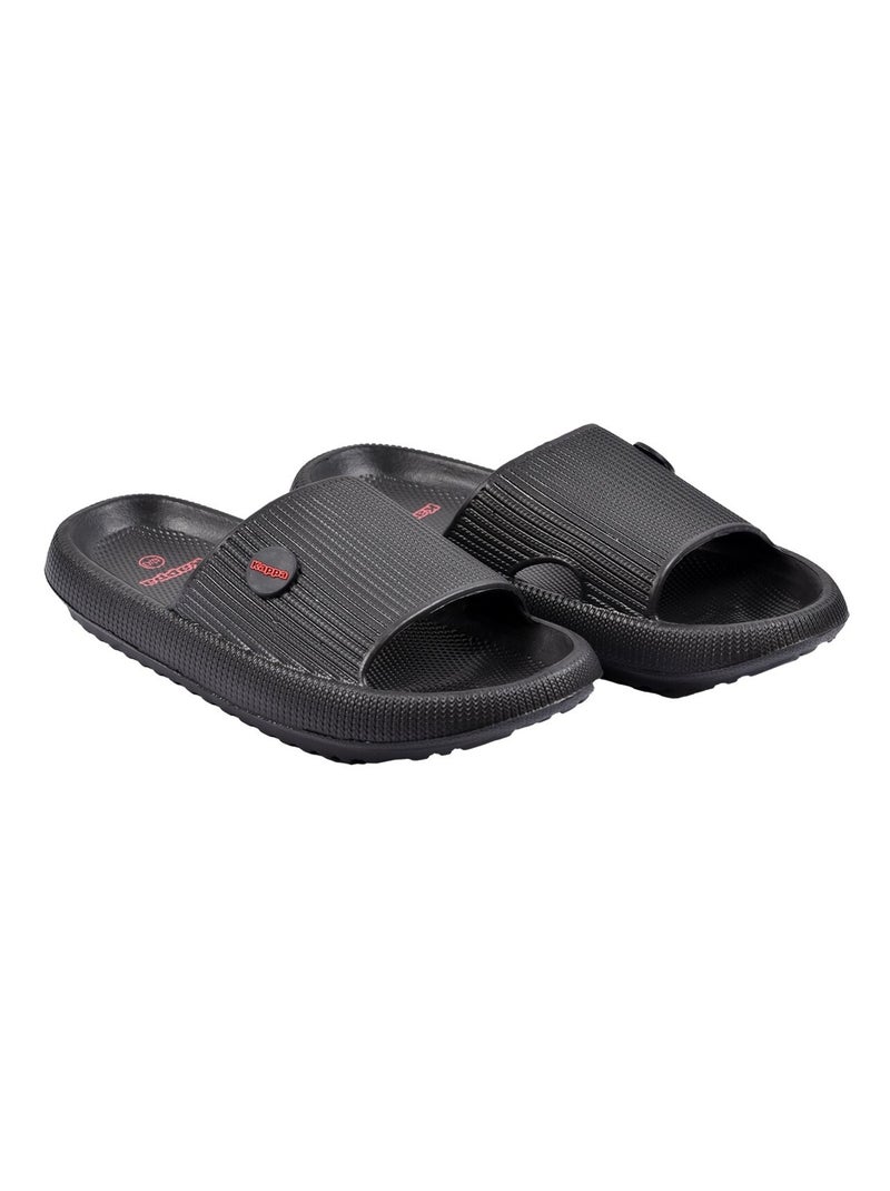 Chinela KAPPA Piscina EVA MBSKAP04 Preto - Kiabi
