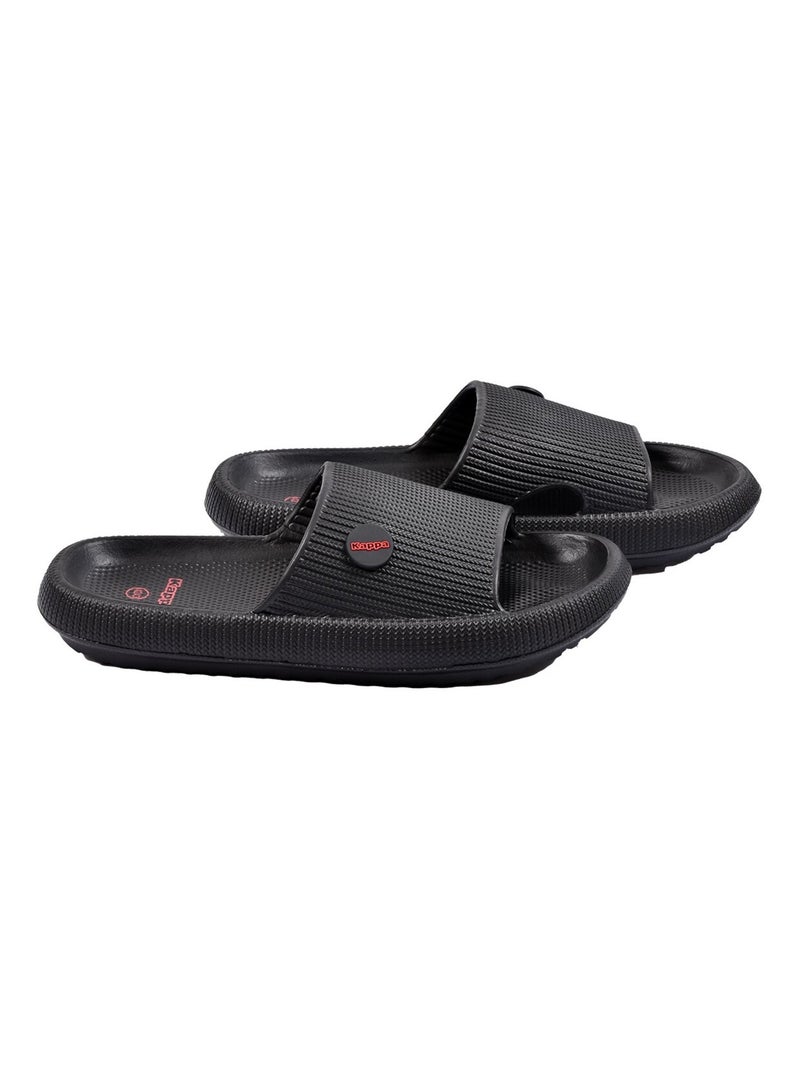 Chinela KAPPA Piscina EVA MBSKAP04 Preto - Kiabi
