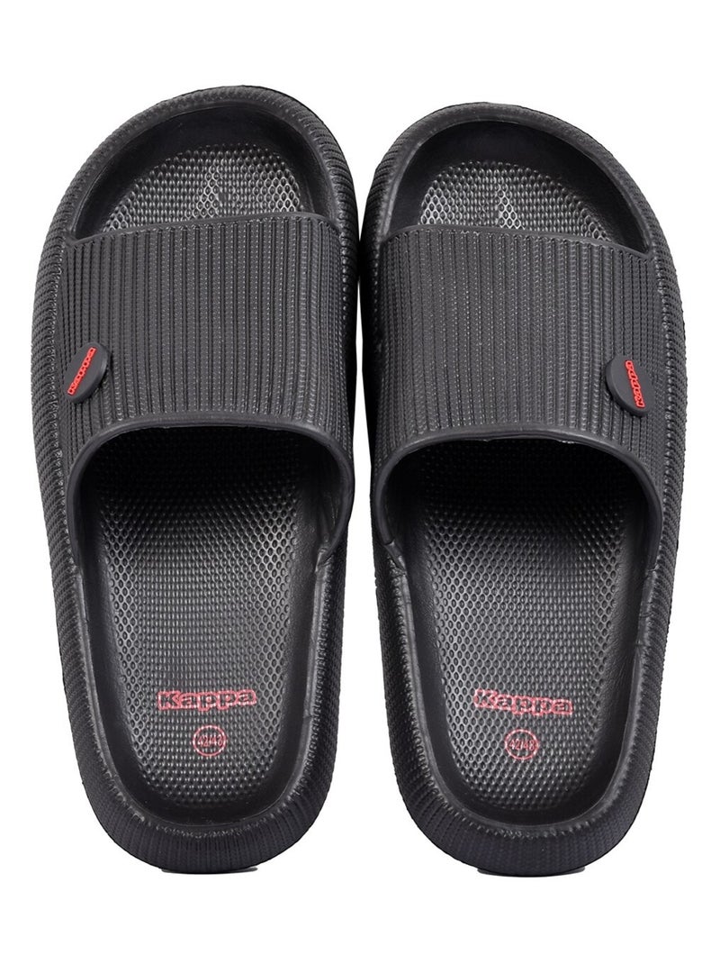 Chinela KAPPA Piscina EVA MBSKAP04 Preto - Kiabi