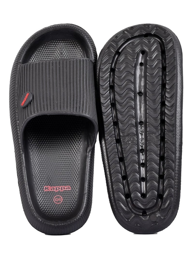 Chinela KAPPA Piscina EVA MBSKAP04 Preto - Kiabi