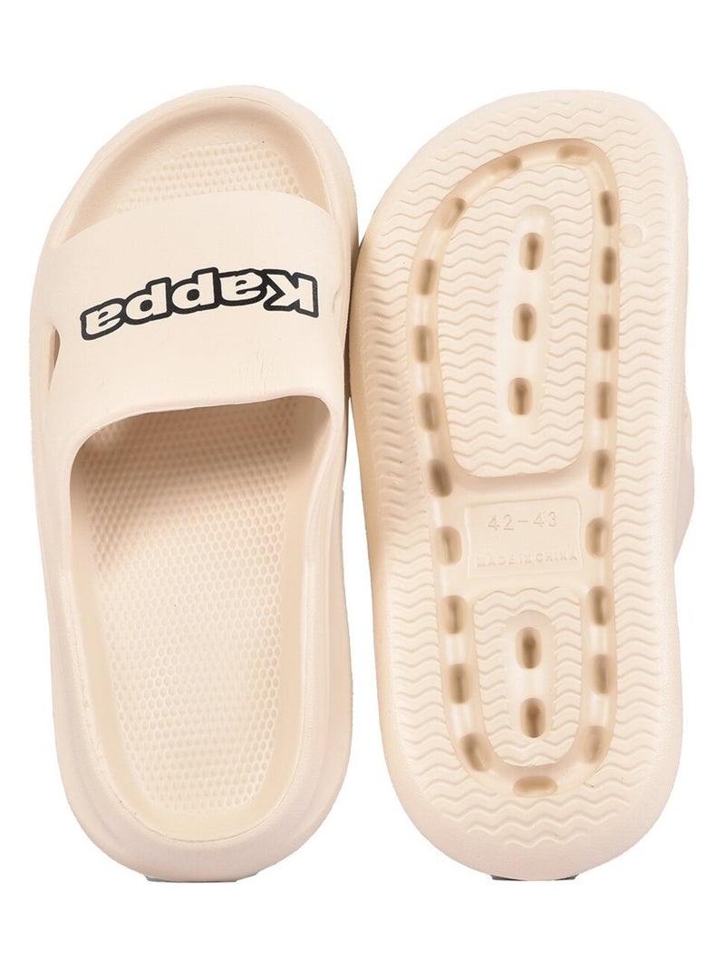 Chinela KAPPA Piscina EVA MBSKAP08 Bege - Kiabi