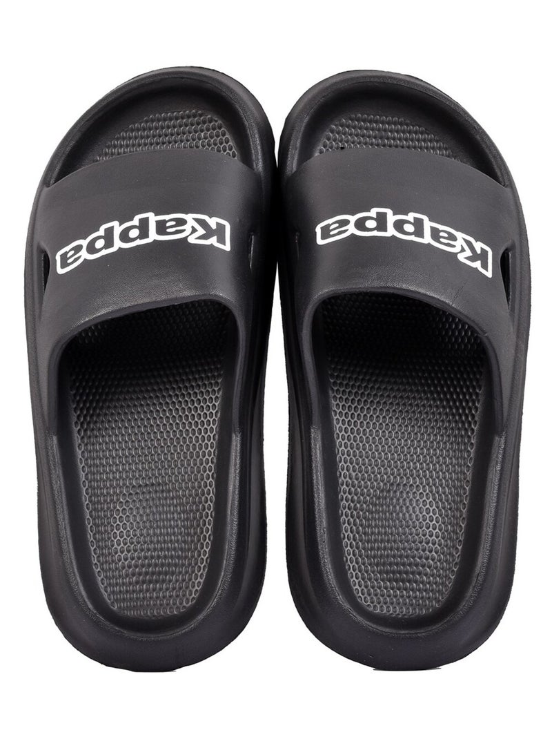 Chinela KAPPA Piscina EVA MBSKAP08 Preto - Kiabi