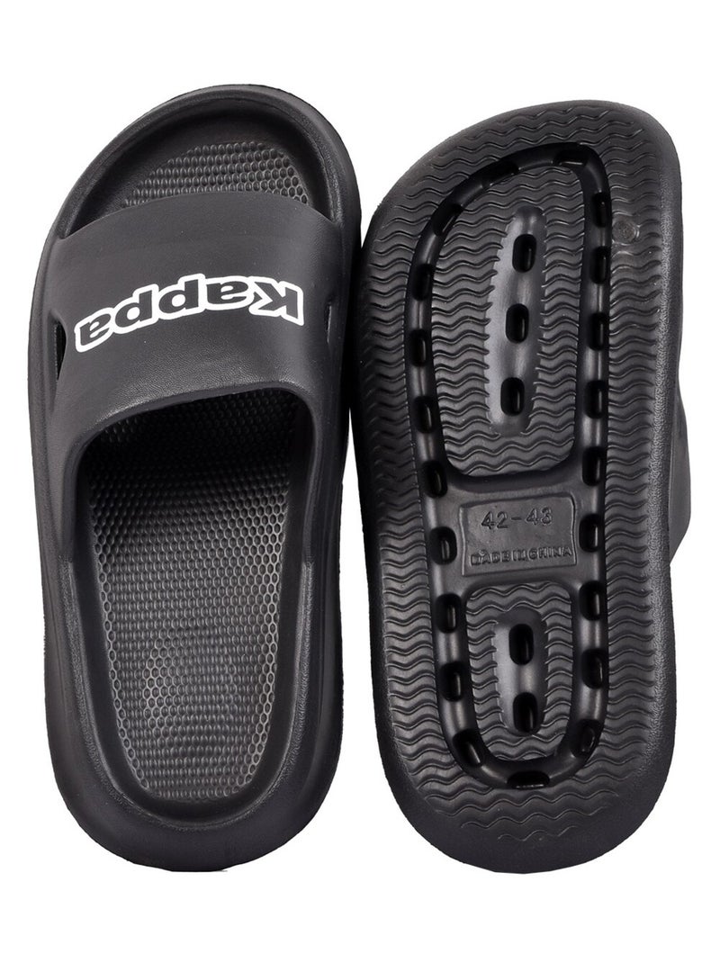 Chinela KAPPA Piscina EVA MBSKAP08 Preto - Kiabi