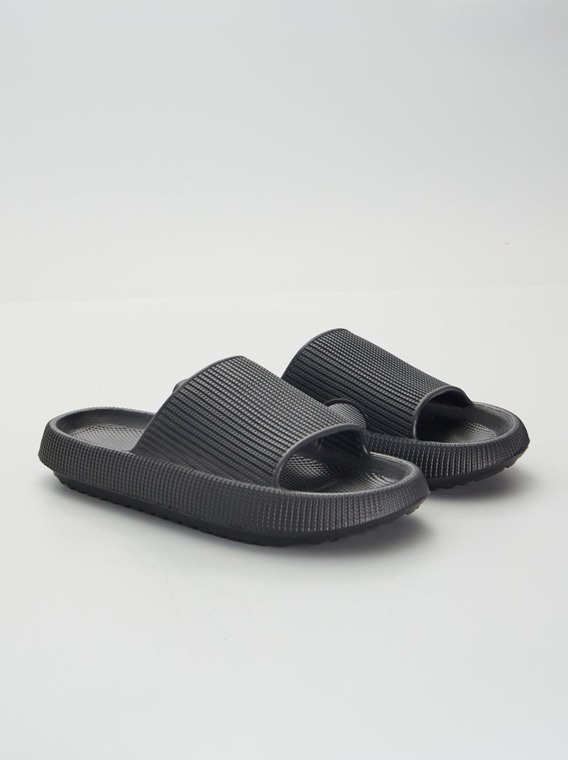 Chinelas chunky PRETO - Kiabi
