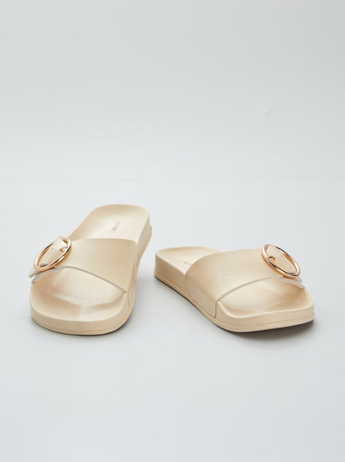Chinelas com fivela - Kiabi