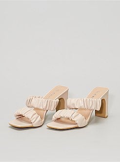 Chinelas com salto - Kiabi