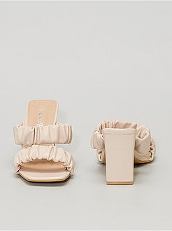 Chinelas com salto - Kiabi