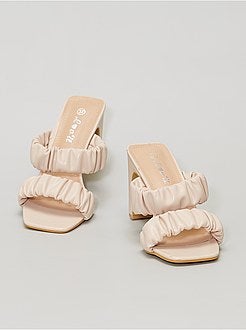 Chinelas com salto - Kiabi