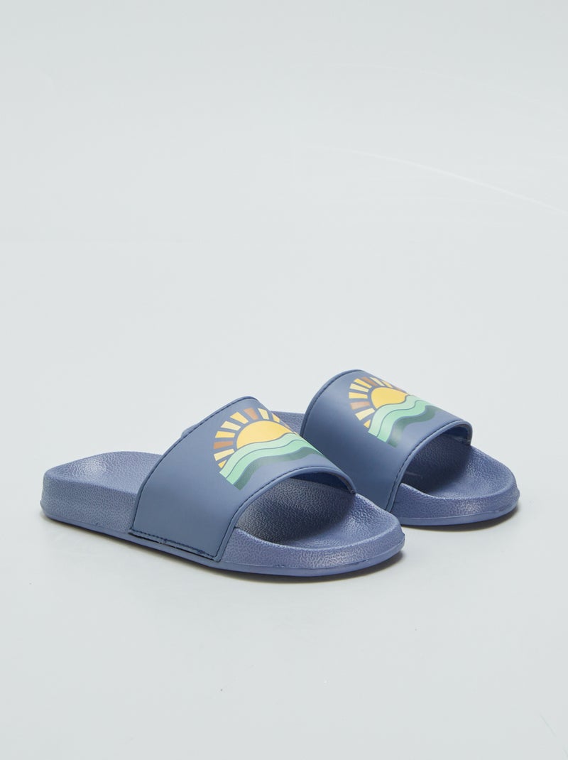 Chinelas de piscina AZUL - Kiabi