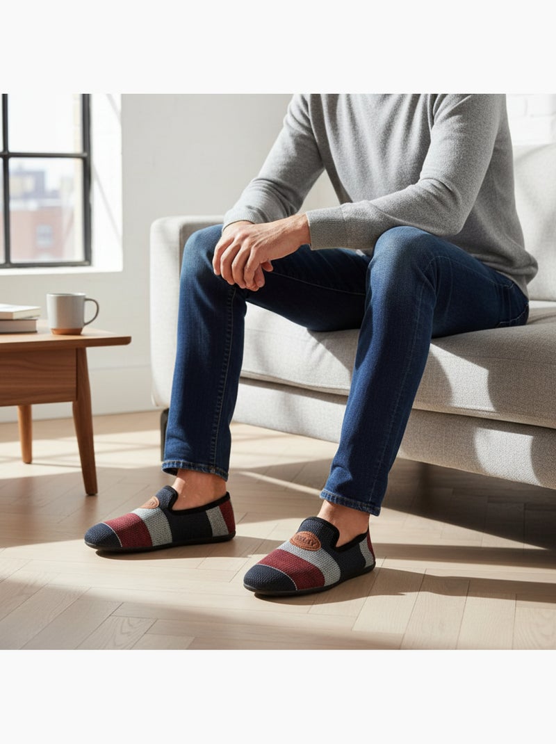 Chinelas fantasia homem ozabi sola amovível fabricadas espanha Preto - Kiabi