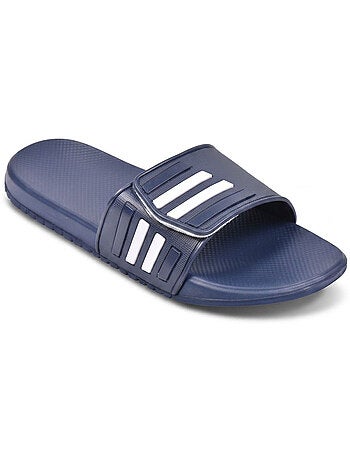 Chinelas homem piscina ajustáveis pack 2 ozabi preto azul