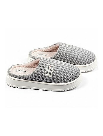 Chinelas Homem Veludo Canelado MU10122