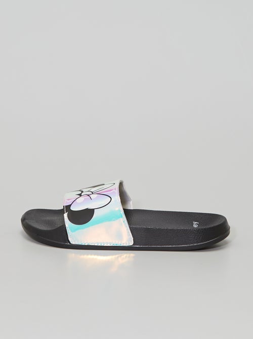 Chinelas 'Minnie' efeito holograma - Kiabi